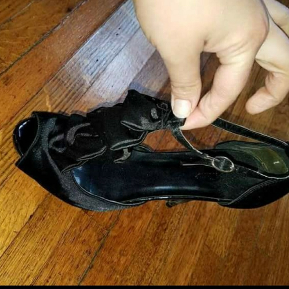 Black heels